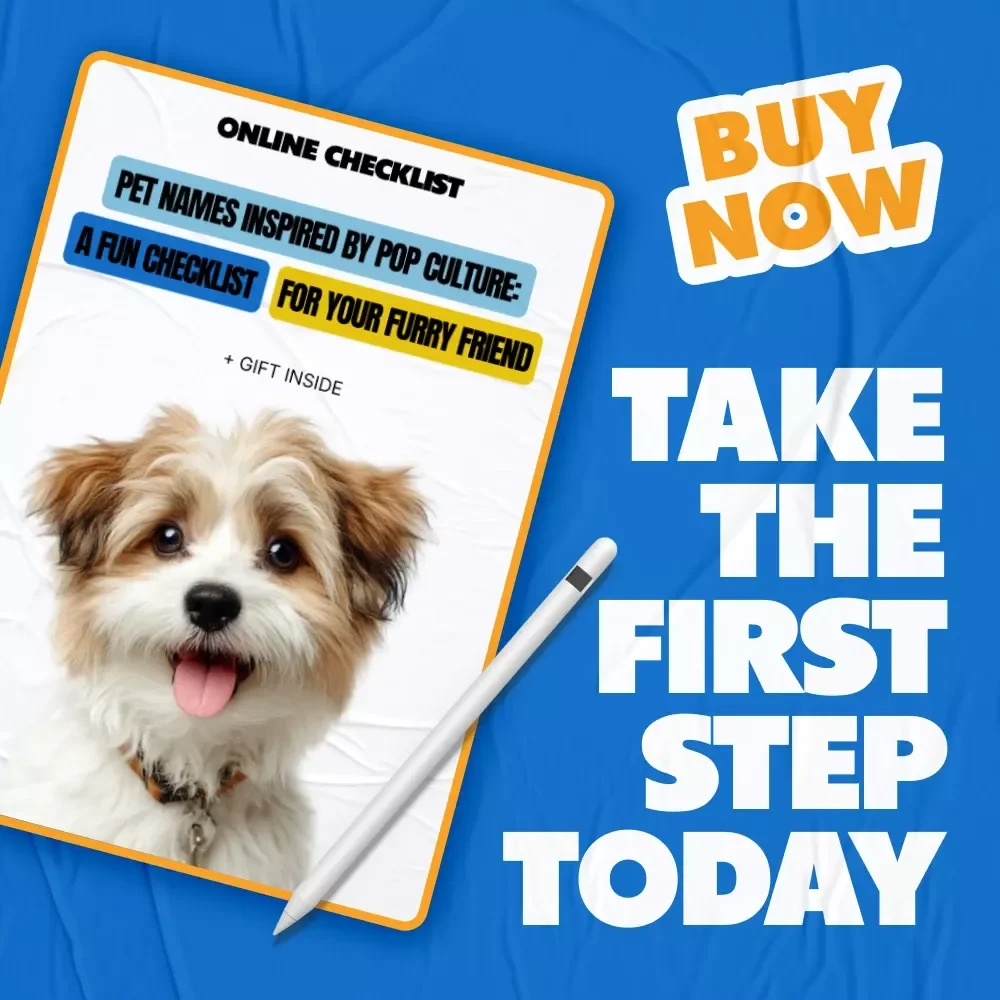 Pet Names Inspired by Pop Culture: The Ultimate Checklist for Your Furry Friend