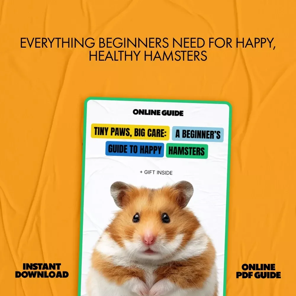 Tiny Paws, Big Care: A Beginner’s Guide to Happy Hamsters | Hamster Care Basics Digital Guide for New Pet Owners