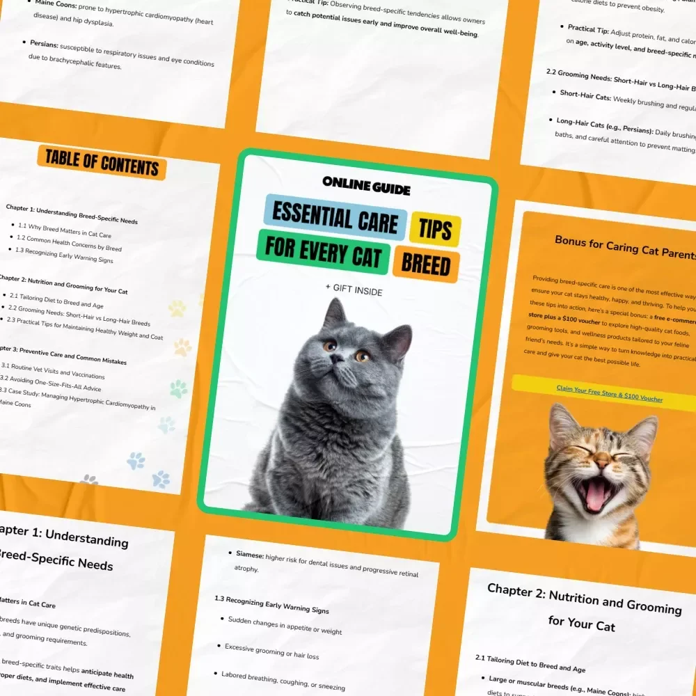 Essential Care Tips for Every Cat Breed | Breed-Specific Health, Nutrition & Grooming Guide | cat breed specific care tips