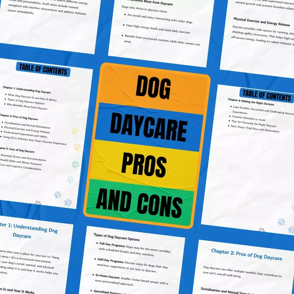 Dog Daycare Pros and Cons – Practical Guide for Pet Parents | Smart Decisions About Daycare, Socialization, Costs & Care