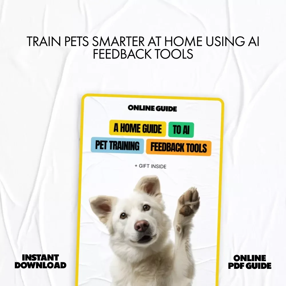 A Home Guide to AI Pet Training Feedback Tools | Smart, Data-Driven Pet Training Guide for Modern Pet Owners