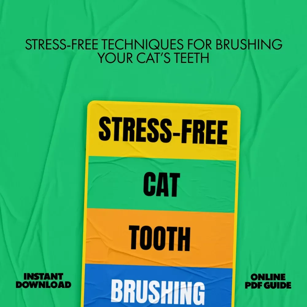 Stress-Free Cat Tooth Brushing: The Ultimate Guide on How to Brush Cat Teeth Without Stress - eBook for Happy, Healthy Felines