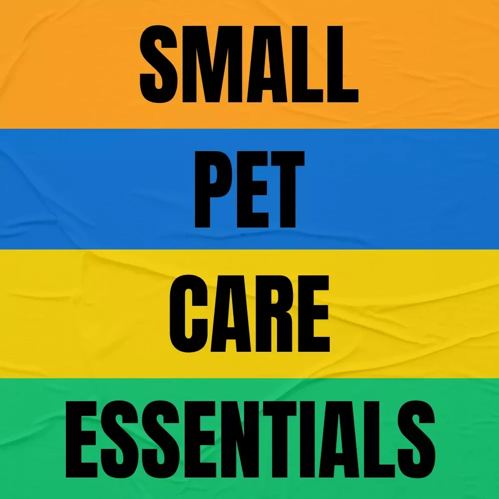 Small Pet Care Essentials Checklist | Small Pet Care Essentials Digital Download for Happy, Healthy Pets