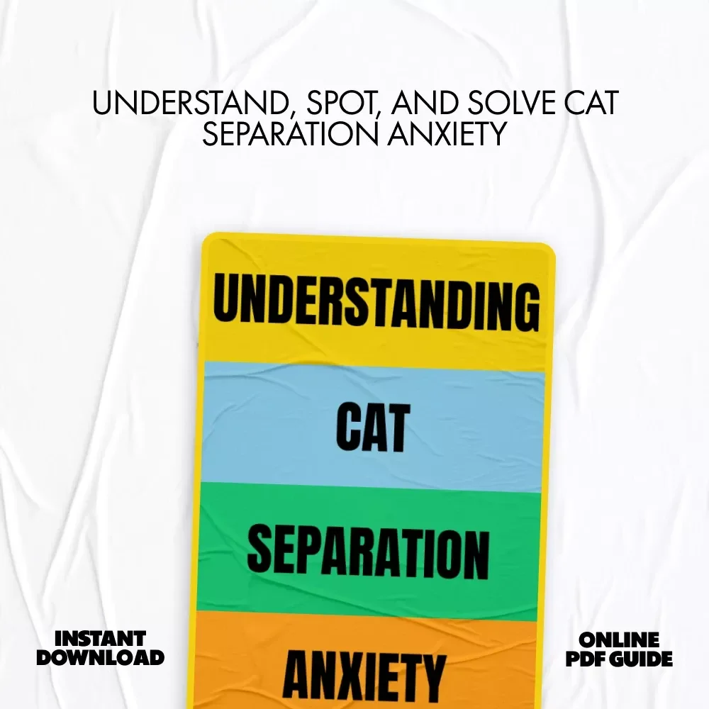 Understanding Cat Separation Anxiety – Compassionate eBook Guide to Recognizing Cat Separation Anxiety Signs & Helping Lonely Cats Feel Secure