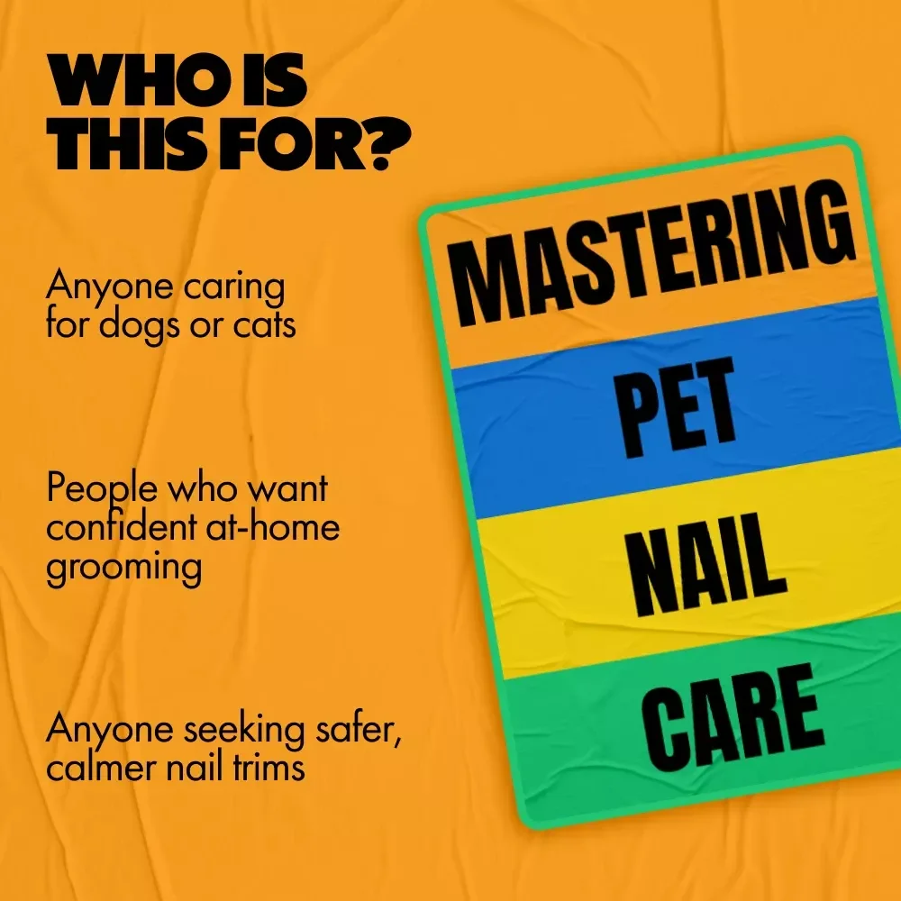Mastering Pet Nail Care – A Complete eBook Guide with Best Nail Care Tips for Pets, Stress-Free Trimming & Grooming at Home