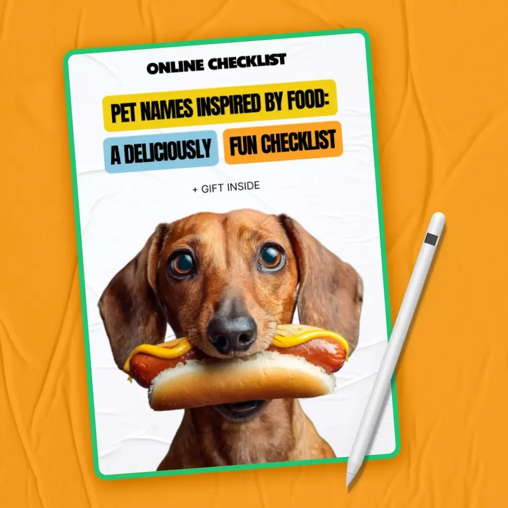 Pet Names Inspired by Food: A Deliciously Fun Checklist – Creative Pet Naming Guide