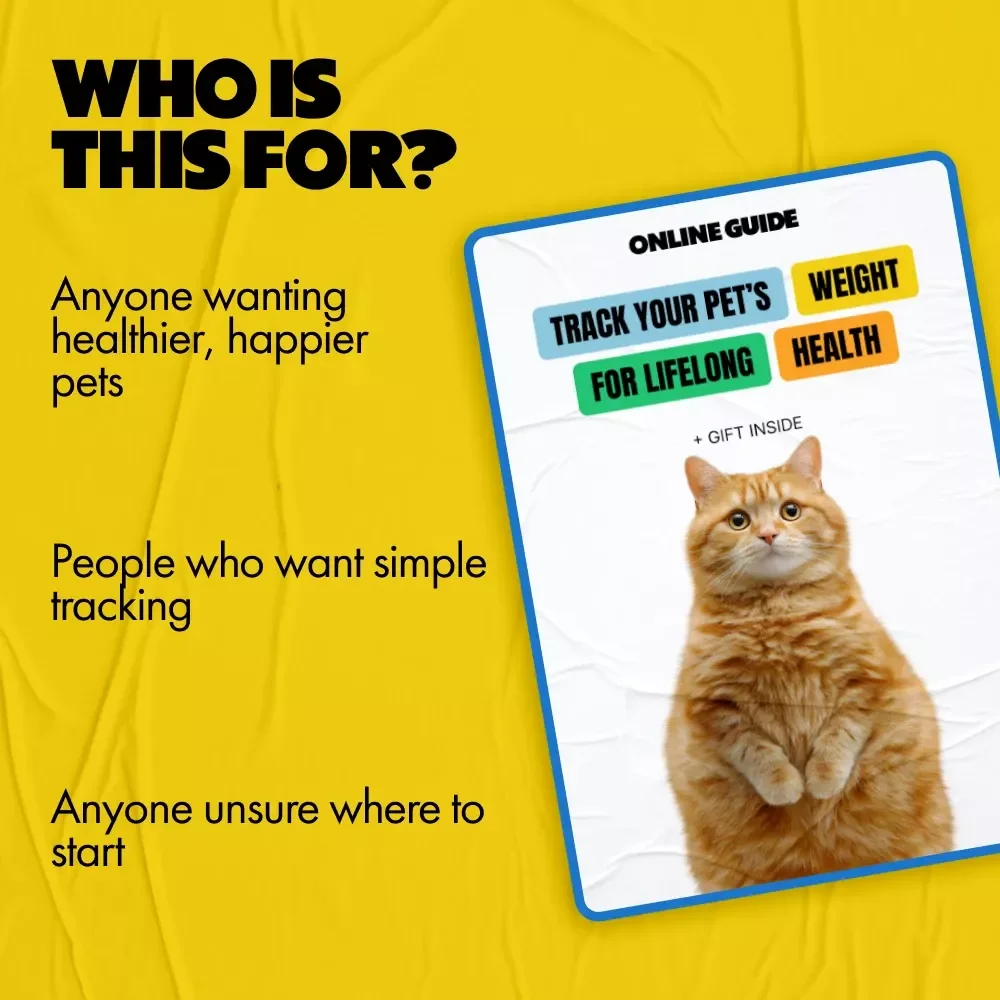 Track Your Pet’s Weight for Lifelong Health | Printable & Digital Pet Wellness Guide | pet weight tracking methods | Vet-Approved Tips | Perfect for Dogs & Cats | Instant Download