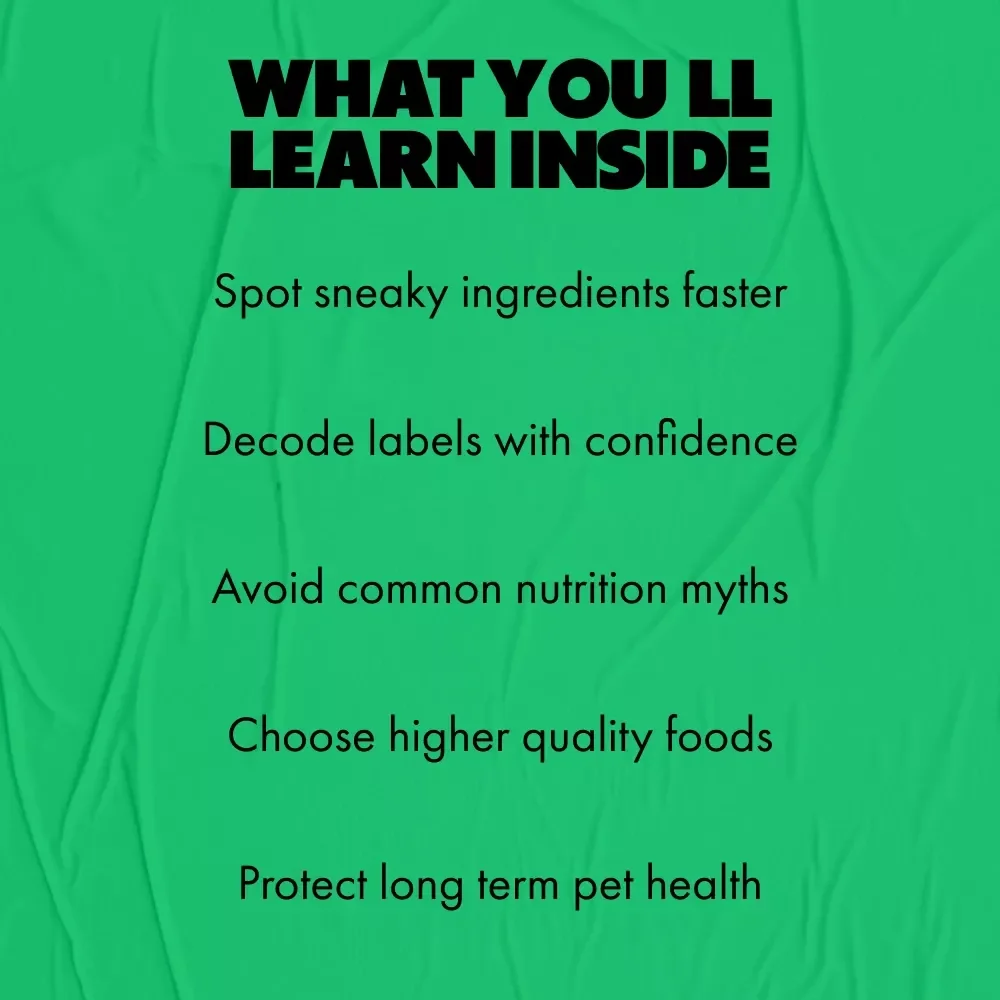 Decoding Pet Food: How to Identify Quality Nutrition | Pet Nutrition Guide for Pet Parents | Learn how to tell if pet food is high quality