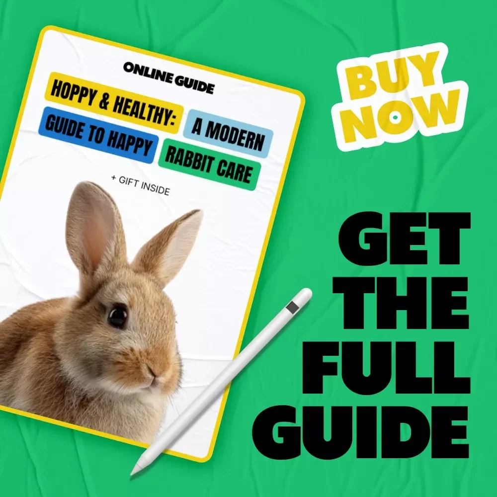 Hoppy & Healthy: A Modern Guide to Happy Rabbit Care | Practical Rabbit Care Tips for New & Experienced Bunny Owners