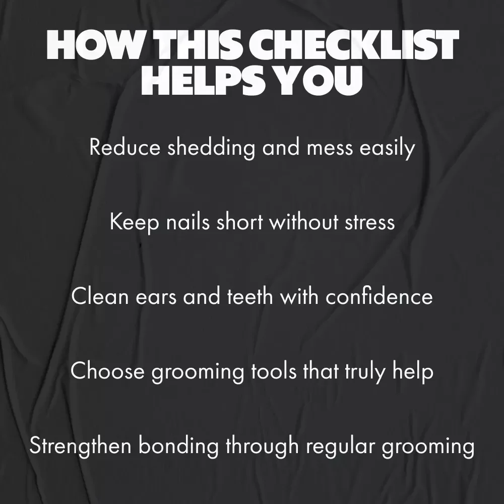 Pawfect Tools for Home Grooming | Dog Grooming Guide Digital Download Checklist | Home Pet Care eBook for Beginners | DIY Grooming Tips & Tools