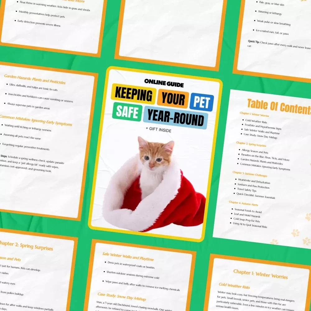 Keeping Your Pet Safe Year-Round: Essential Guide to Seasonal Pet Safety