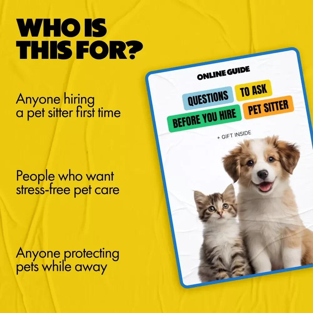 Questions to Ask Before You Hire Pet Sitter – Essential Guide with the Best Pet Sitter Questions to Ask for Confident, Stress-Free Pet Care