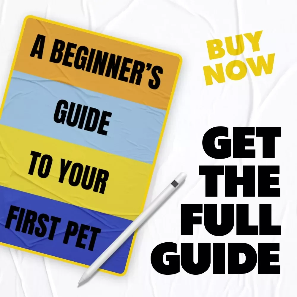 A Beginner’s Guide to Your First Pet – An Easy eBook for Choosing Pets That Are Good for First Time Owners, Confident Care & Smart Decisions