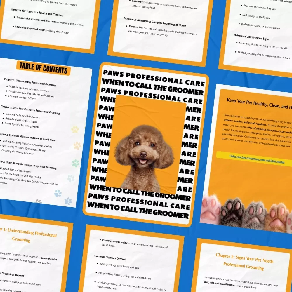 Paws & Professional Care: When to Call the Groomer | Pet Grooming Guide on When to Get Professional Grooming for Dogs & Cats