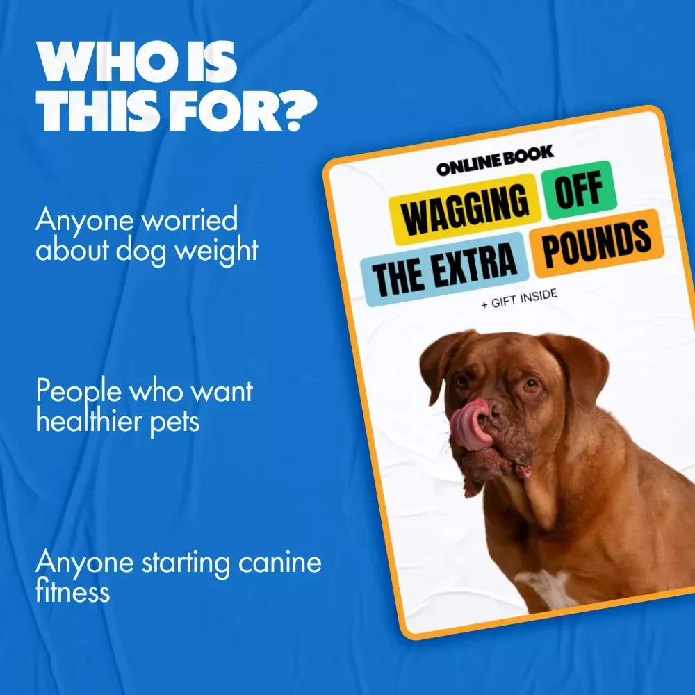 Wagging Off the Extra Pounds – A Practical Dog Weight Loss eBook for Pet Parents Wondering what to do if my dog is overweight