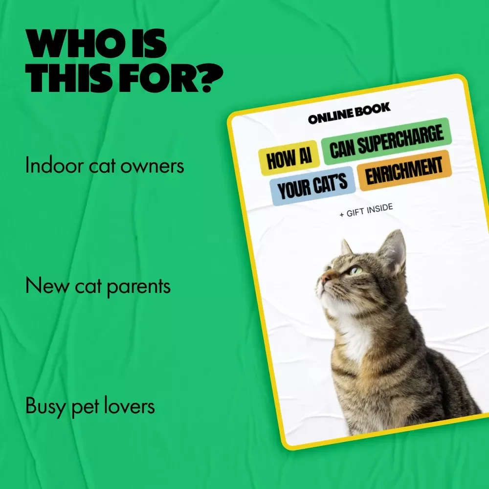 How AI Can Supercharge Your Cat’s Enrichment | Smart Play, Training & Daily Routines | ai for cat enrichment ideas eBook