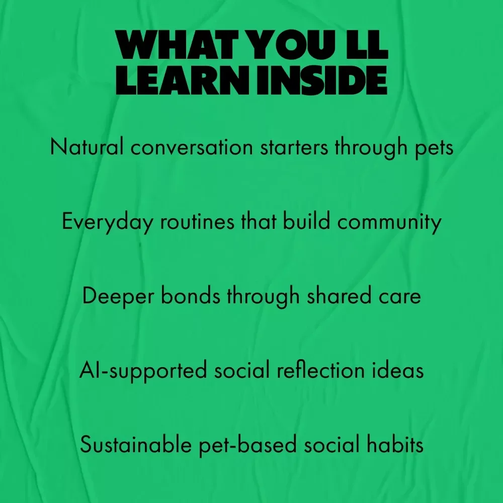How Pets Naturally Improve Your Social Life – A Practical Guide Exploring How Can Pets Improve Social Life Through Real-World Habits, Community Building, and AI-Powered Insights