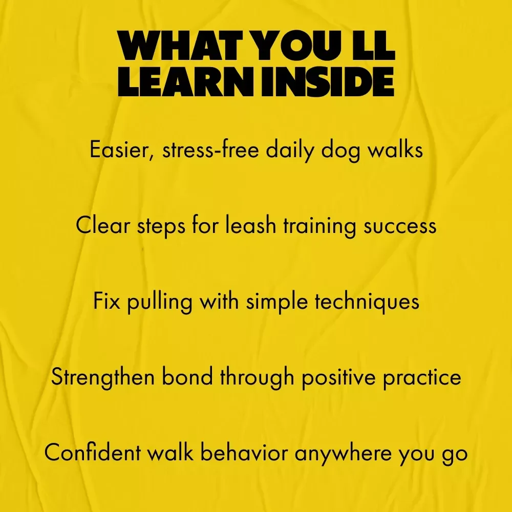 Teaching Your Dog Loose Leash Walking | Dog Training Guide for Calm Walks | Digital Download for Puppy Owners & Dog Parents