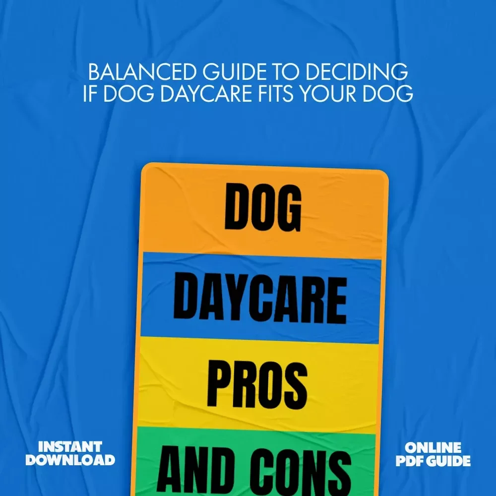 Dog Daycare Pros and Cons – Practical Guide for Pet Parents | Smart Decisions About Daycare, Socialization, Costs & Care