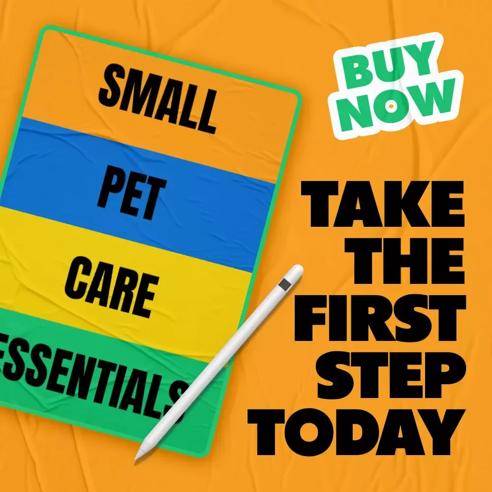 Small Pet Care Essentials Checklist | Small Pet Care Essentials Digital Download for Happy, Healthy Pets
