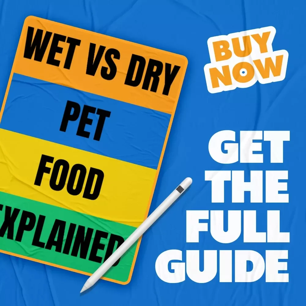 Wet vs Dry Pet Food Explained | Simple Feeding Guide for Pet Parents | Wet vs Dry Food for Pets Digital Download