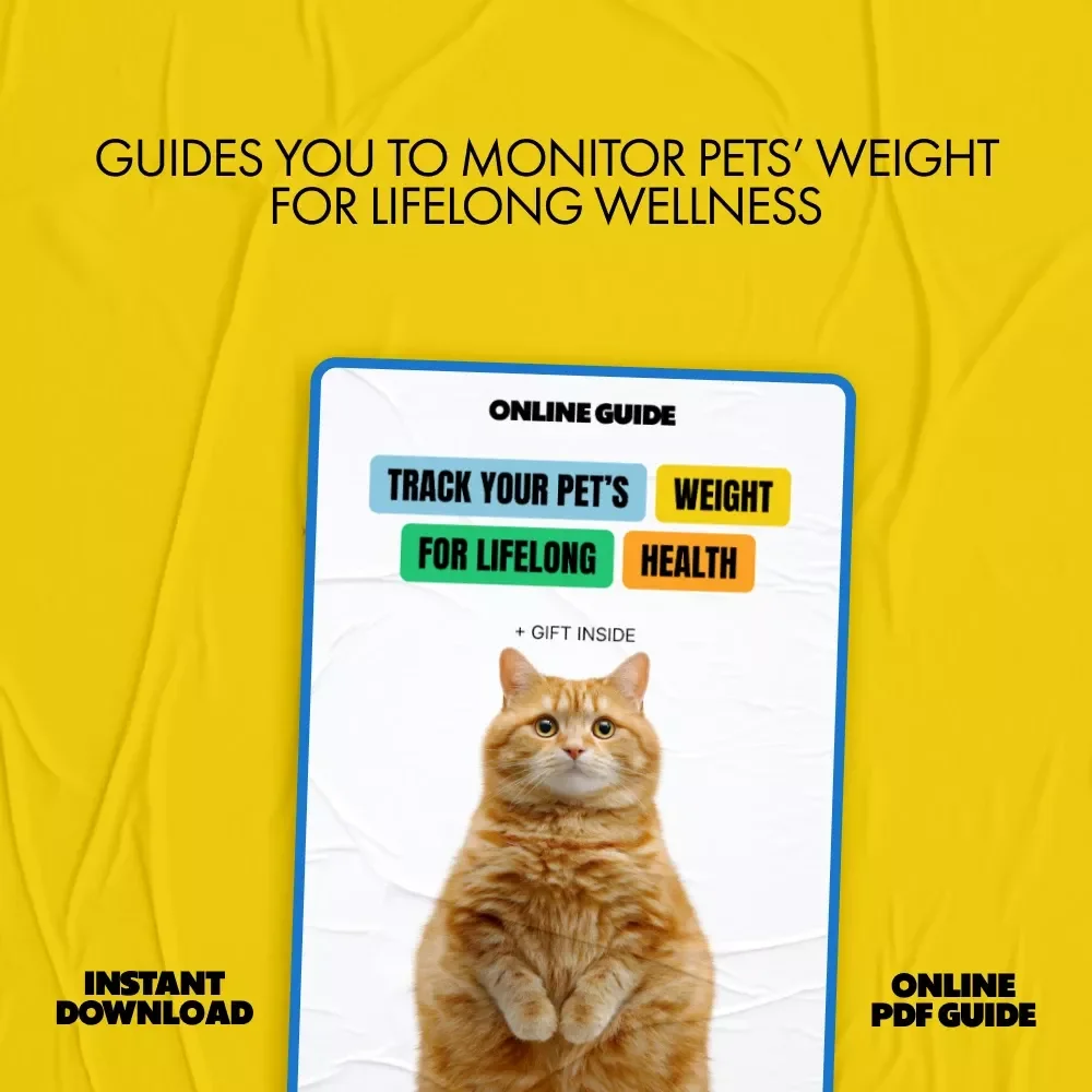 Track Your Pet’s Weight for Lifelong Health | Printable & Digital Pet Wellness Guide | pet weight tracking methods | Vet-Approved Tips | Perfect for Dogs & Cats | Instant Download