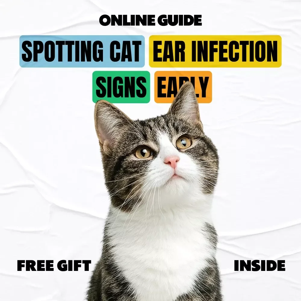 Spotting Cat Ear Infection Signs Early | Printable Pet Health Checklist | Digital Download for Cat Owners | Cat Care Guide for Noticing cat ear infection signs Fast