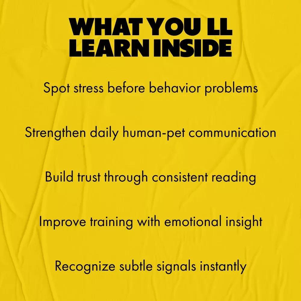 How to Read Your Pet’s Body Signals | how to read pet body signals eBook | Digital Download Guide for Understanding Pet Emotions & Communication