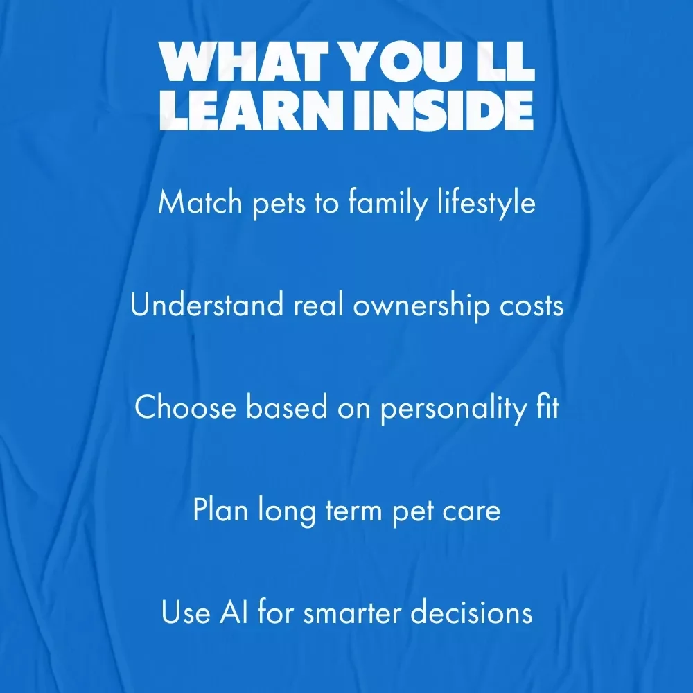 The Ultimate Family Pet Decision: Dog or Cat? | A Practical eBook Guide for Families on how to decide between dog or cat for family
