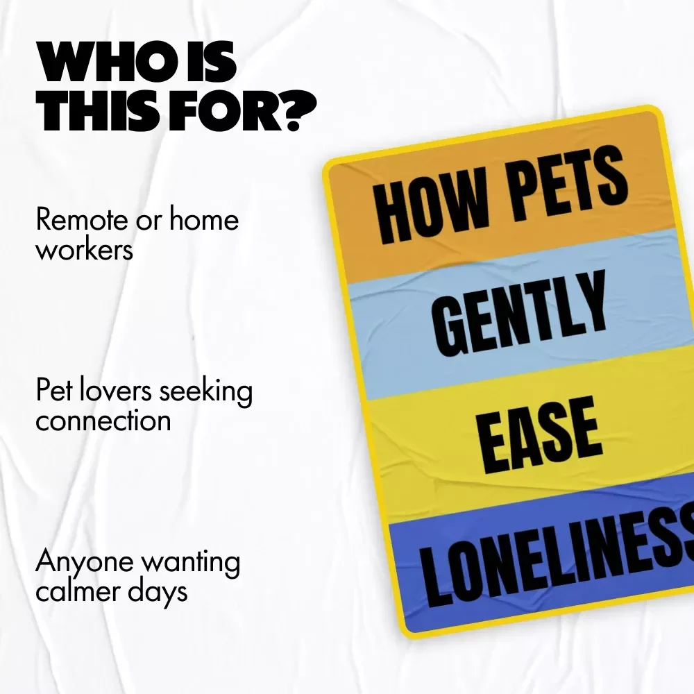 How Pets Gently Ease Loneliness – A Practical Guide on how can pets help with loneliness, Emotional Support, Connection & Daily Comfort