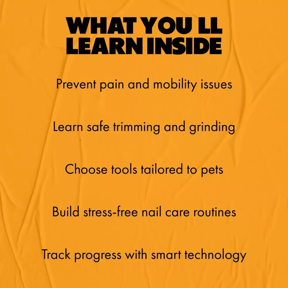 Mastering Pet Nail Care – A Complete eBook Guide with Best Nail Care Tips for Pets, Stress-Free Trimming & Grooming at Home