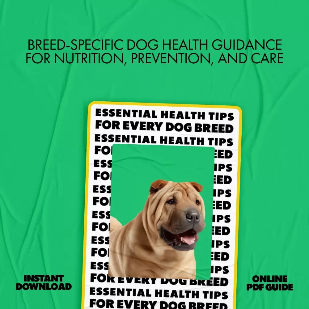 Essential Health Tips for Every Dog Breed – Breed-Specific Wellness Guide with Dog Breed Specific Health Tips, Nutrition, Exercise & Preventive Care (Digital Download)