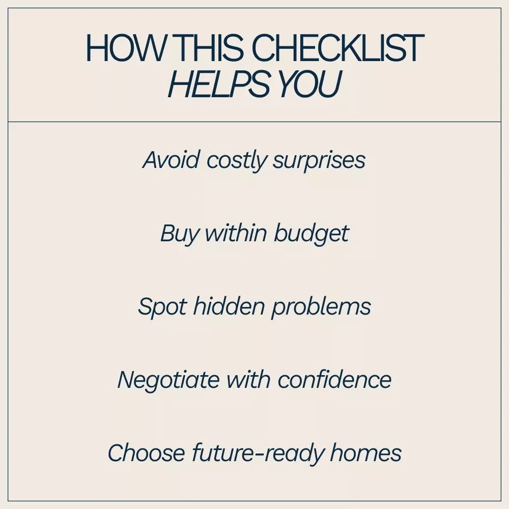What to Check Before Buying a House – Practical Home Buyer Checklist | what to check before buying a house Digital Download