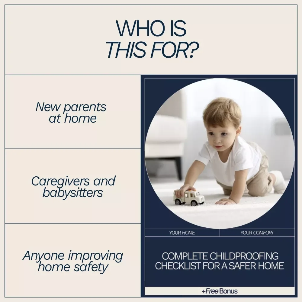 Complete Childproofing Checklist for a Safer Home – Printable Baby Safety Guide | How to Childproof a Home Room by Room