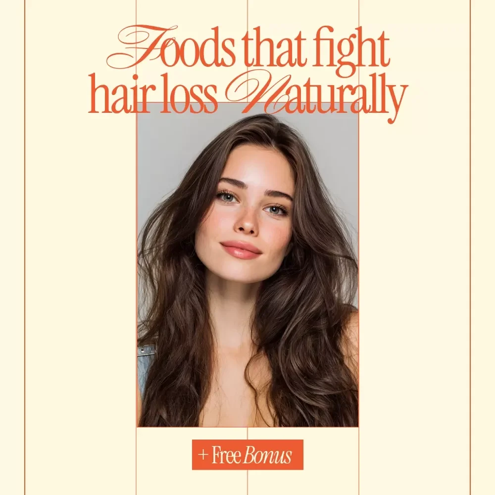 Foods That Fight Hair Loss Naturally – Complete Nutrition Guide to Foods That Prevent Hair Loss, Stronger Hair Growth, Meal Planning & AI Tools