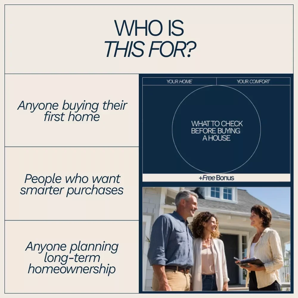 What to Check Before Buying a House – Practical Home Buyer Checklist | what to check before buying a house Digital Download