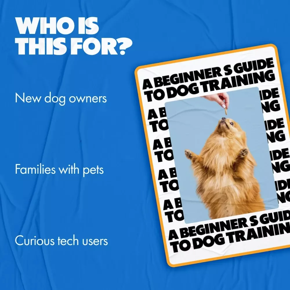A Beginner’s Guide to Dog Training | Step-by-Step Guide with Dog Training Tips for Beginners | Easy Commands, Positive Reinforcement & AI Tools for New Dog Owners