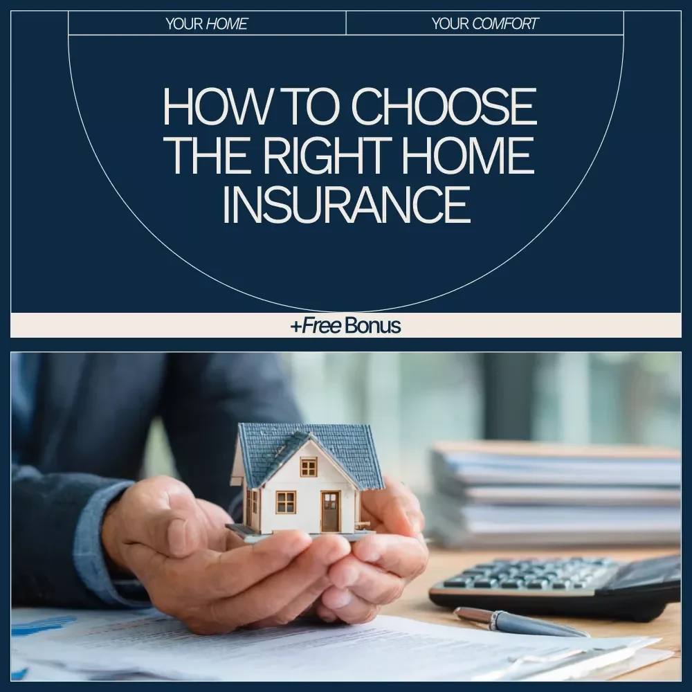 How to Choose the Right Home Insurance Checklist | Smart Homeowners Guide | how to choose right home insurance