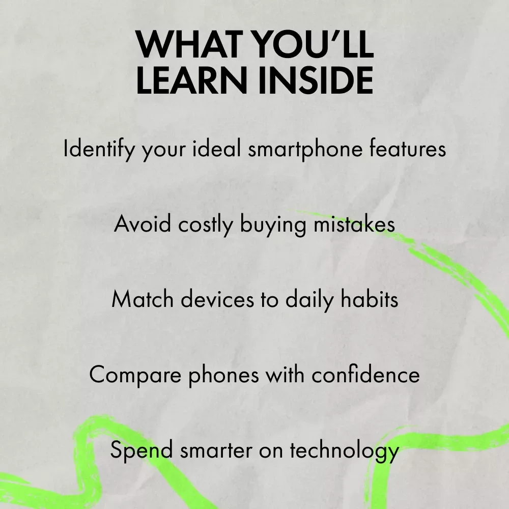 A Fun & Simple Guide to Choosing Your Perfect Device – Easy eBook on how to choose the right smartphone for Everyday Users