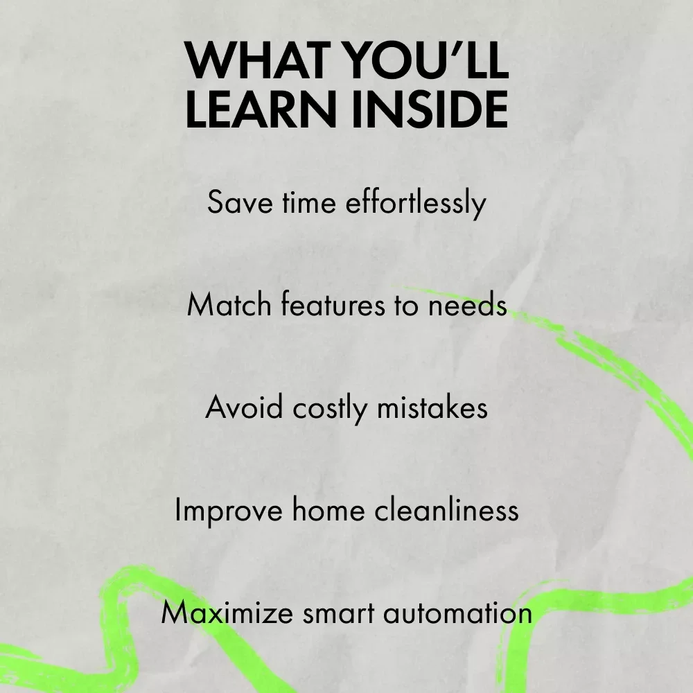 Your Ultimate Guide to Picking the Perfect Robot Vacuum | Smart Home Cleaning eBook | How to Pick a Robot Vacuum for Home