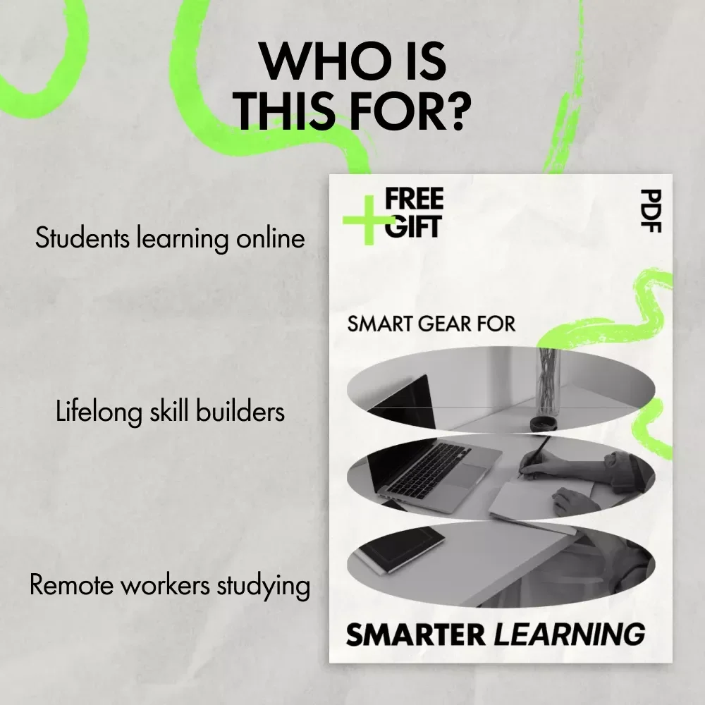Smart Gear for Smarter Learning | Digital Guide to the Best Gadgets for Online Learning, Study Setup & Productivity Tools