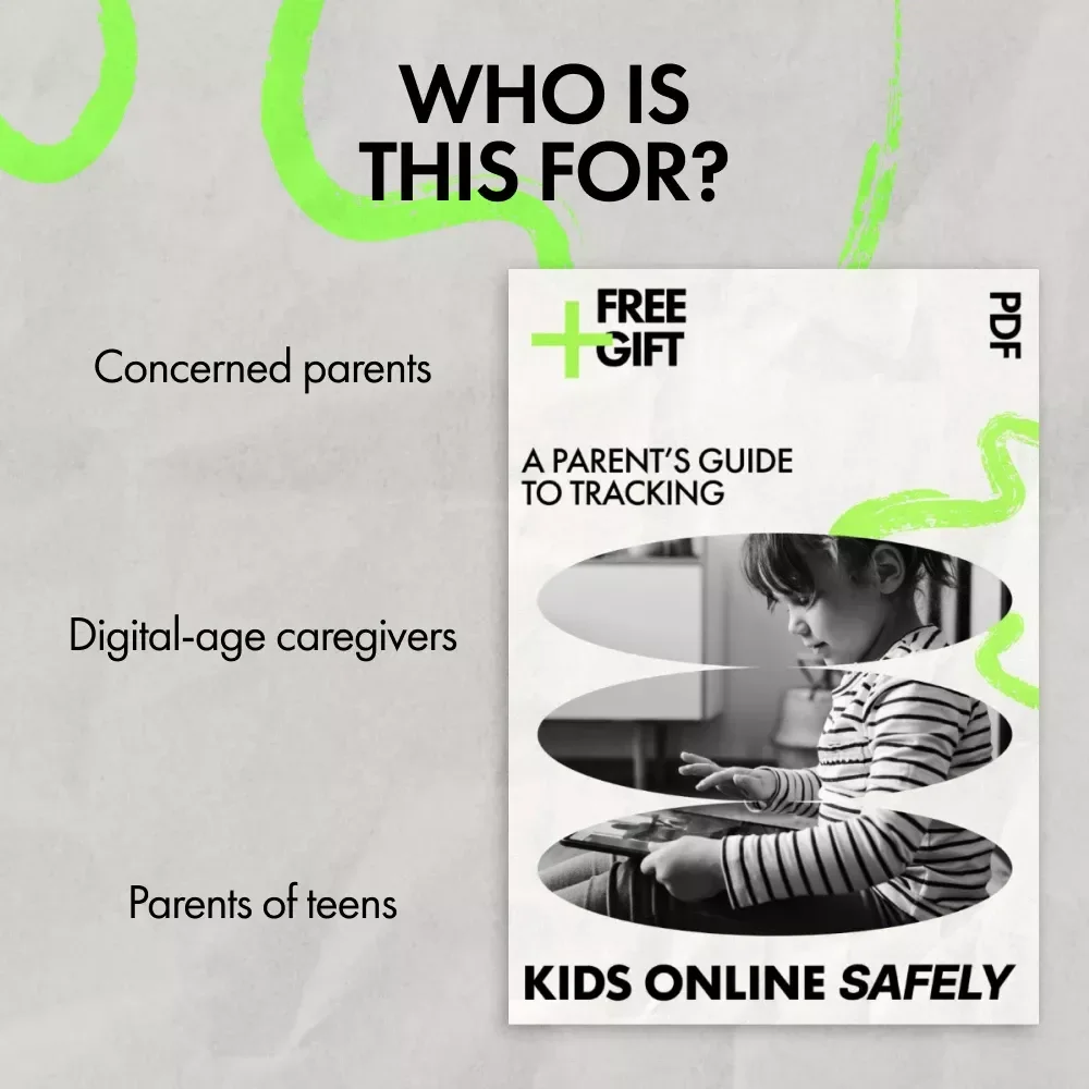 A Parent’s Guide to Tracking Kids Online Safely – eBook for Modern Parents | How to Track Kids’ Online Activity, Screen Time, Social Media & AI Monitoring Guide