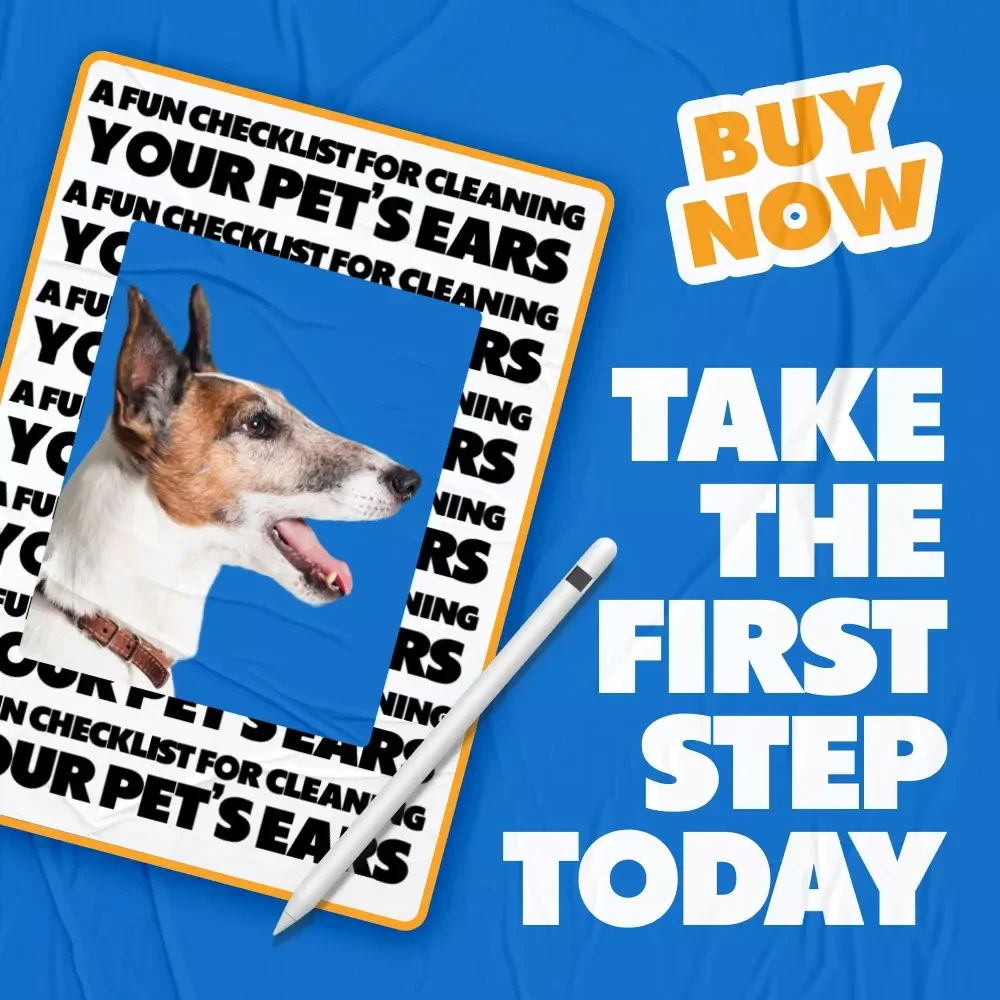 A Fun Checklist for Cleaning Your Pet’s Ears | Printable Pet Care Guide