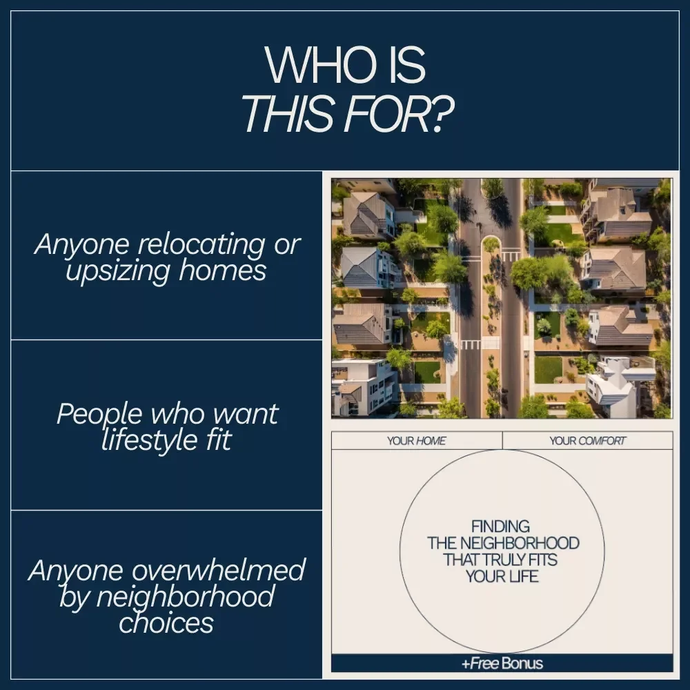 Finding the Neighborhood That Truly Fits Your Life – Smart Homebuyer eBook Guide on how to compare neighborhoods, Lifestyle Matching & Confident Location Decisions