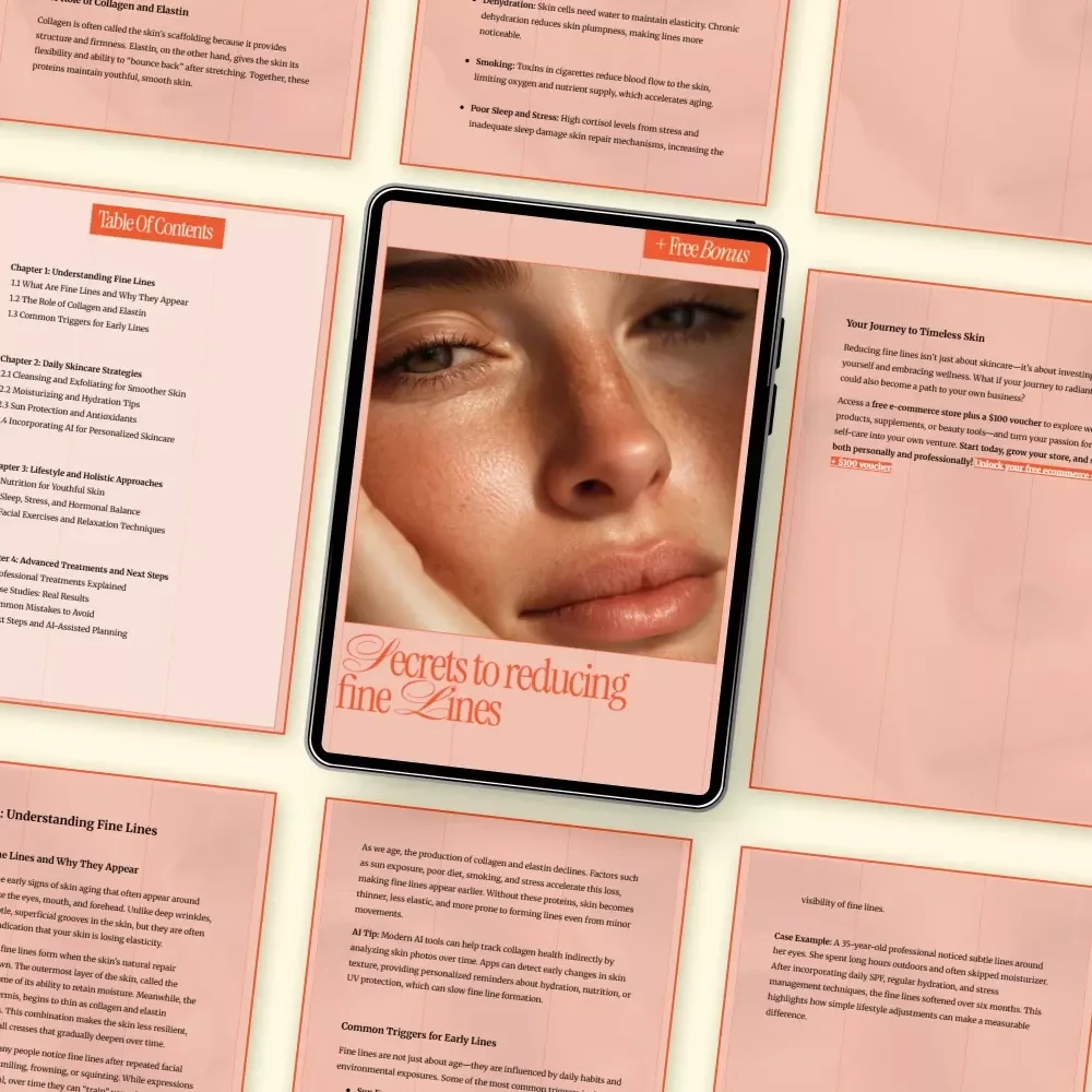 Secrets to Reducing Fine Lines – Practical Skincare Guide with Tips for Reducing Fine Lines, Daily Routines & AI-Assisted Planning