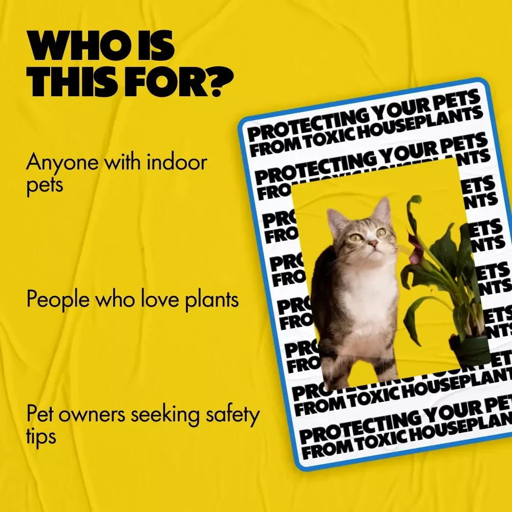Protecting Your Pets from Toxic Houseplants: A Must-Have Guide for Pet Owners