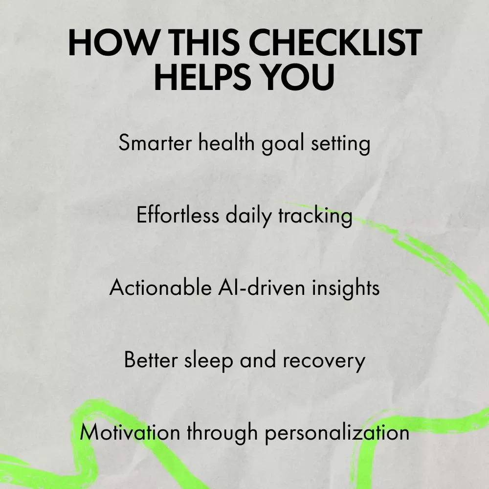 Best Wearables for Health Tracking Checklist | Smart Fitness & Wellness Guide | Digital Download