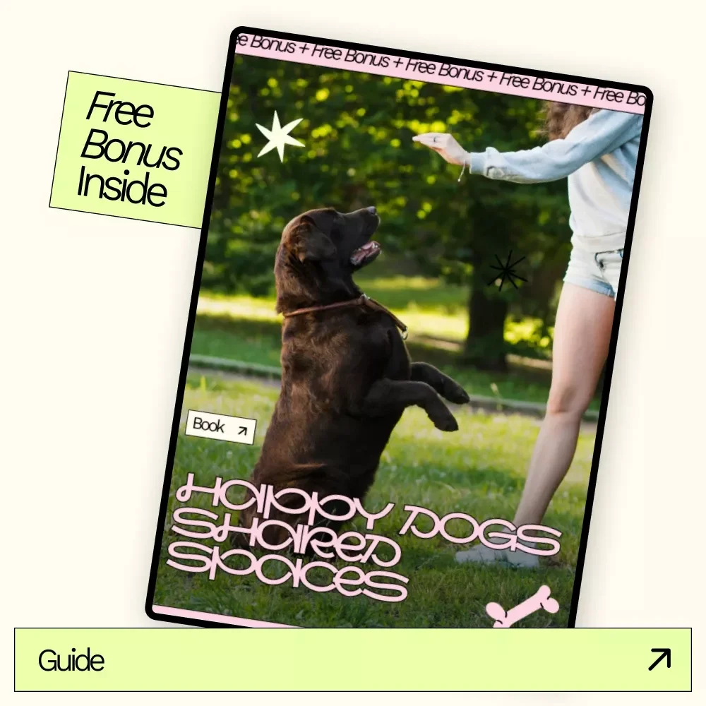 Happy Dogs Shared Spaces – Dog Park Etiquette Guide for Safe Off Leash Play, Reading Dog Body Language, Calm Owner Behavior & Modern AI Tools for Behavior Tracking | Instant Digital Download