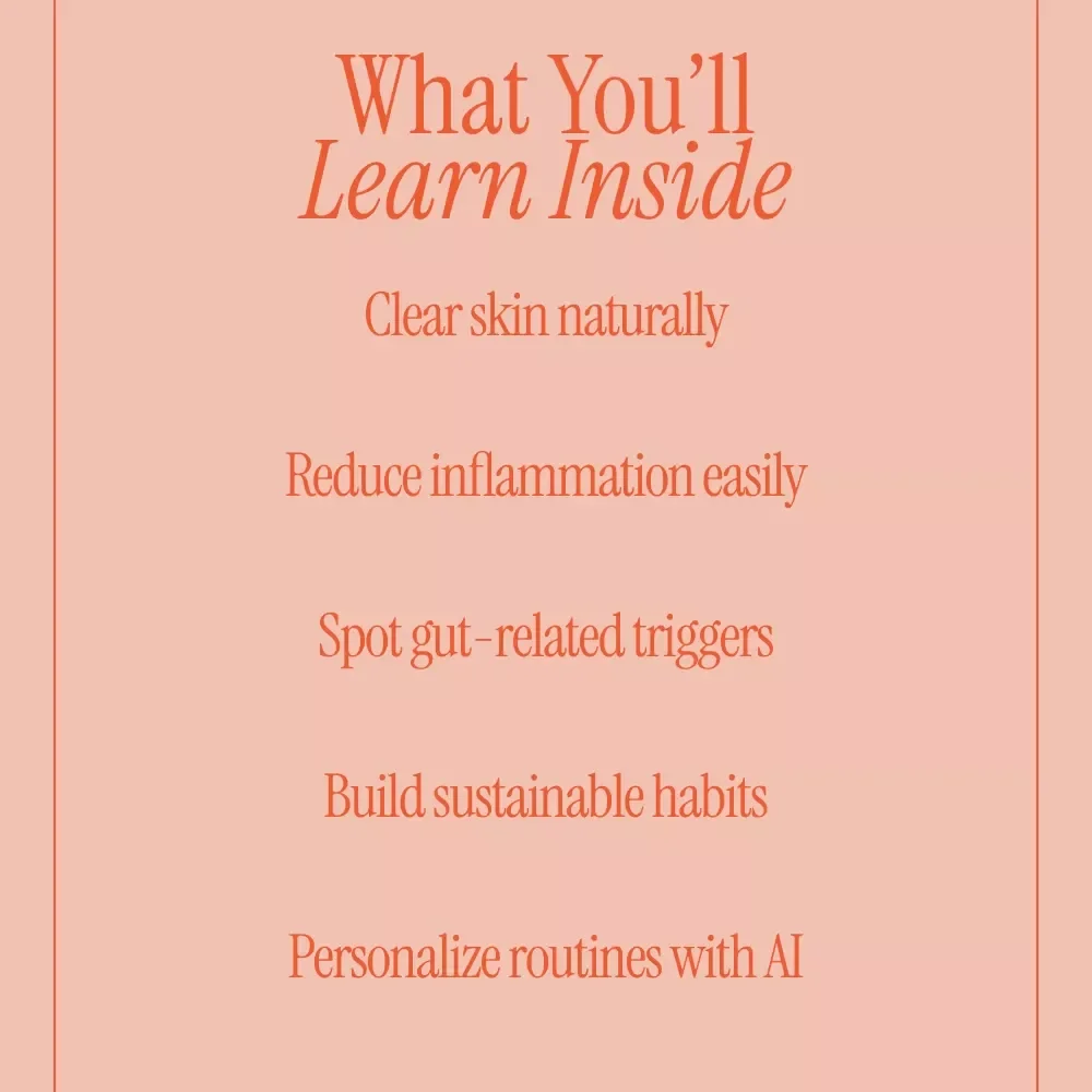 Glow Mechanics: Mastering Your Gut-Skin Connection – eBook Guide with Practical Tips for Maintaining Gut-Skin Connection, Nutrition, Lifestyle & AI Wellness Insights