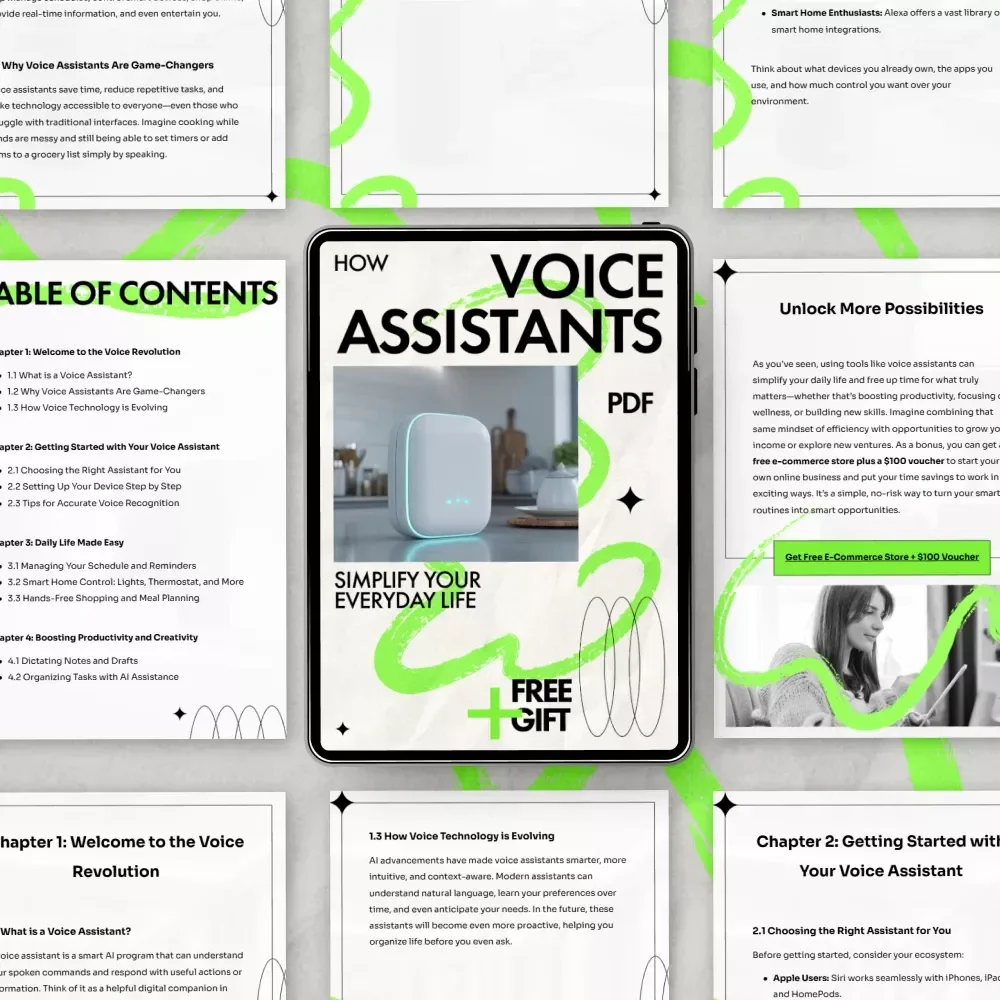 How Voice Assistants Simplify Your Everyday Life – Practical eBook Guide with Voice Assistant Tips to Simplify Everyday Life, Smart Living & Productivity